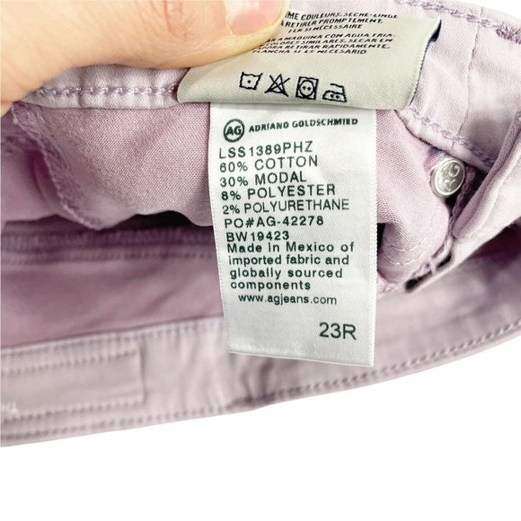 Adriano Goldschmied AG Purple The Legging Ankle Supper Skinny Jeans - Picture 5 of 6